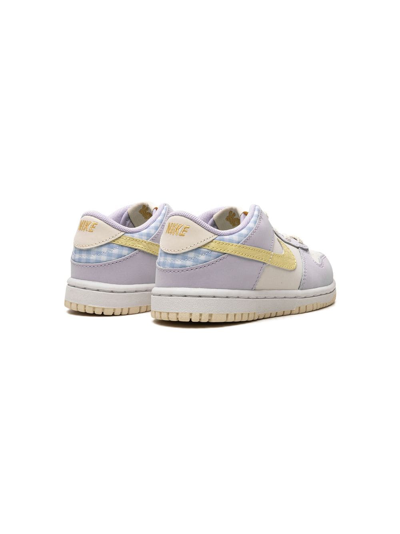 Shop Nike Dunk Low "easter" Sneakers In Purple