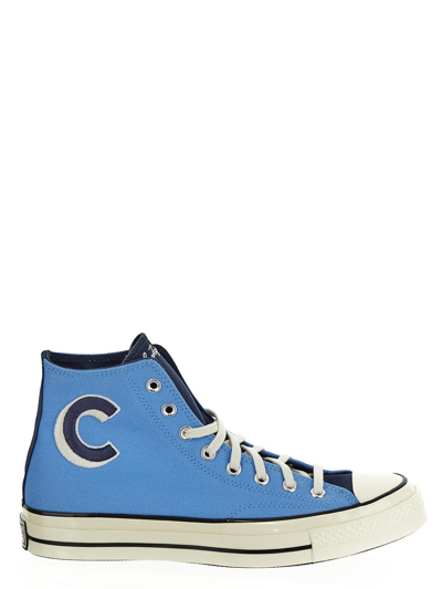 Shop Converse High-top Sneakers In Blue