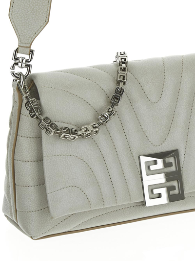 Shop Givenchy Small 4g Soft Bag In Ivory