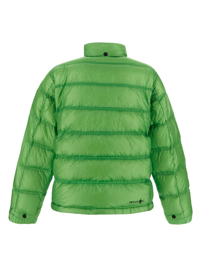 Shop Moncler Raffort Down Jacket In Green