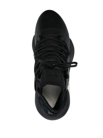 Shop Y-3 Kaiwa Sneakers Shoes In Black