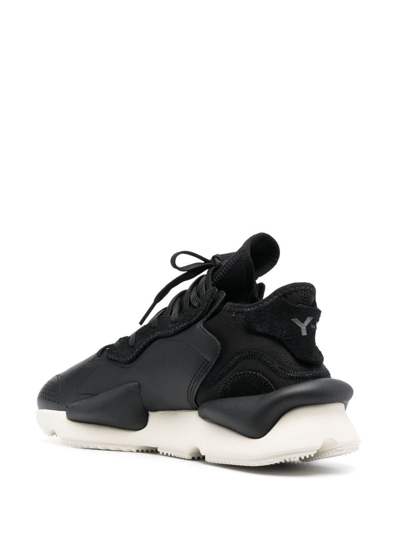 Shop Y-3 Kaiwa Sneakers Shoes In Black
