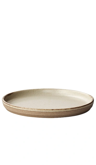 Shop Kinto Clk-151 Ceramic Side Plate Set Of 3 In Beige