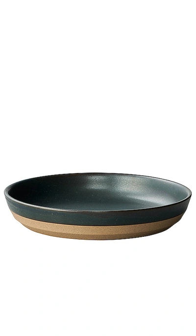 Shop Kinto Clk-151 Ceramic Deep Plate Set Of 3 In Black