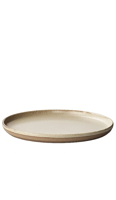 Shop Kinto Clk-151 Ceramic Salad Plate Set Of 3 In Beige