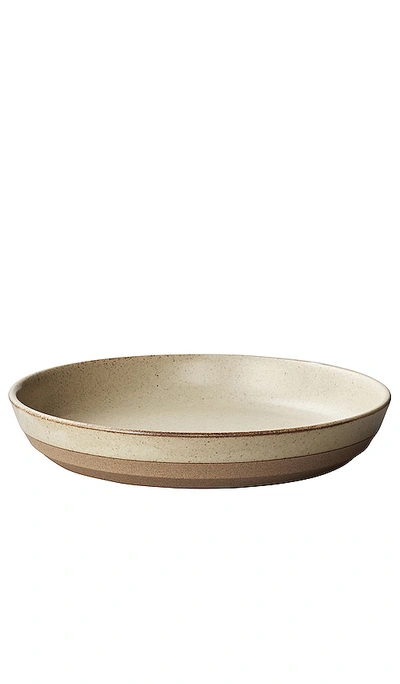 Shop Kinto Clk-151 Ceramic Deep Plate Set Of 3 In Beige
