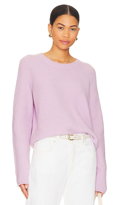 Shop Velvet By Graham & Spencer Gigi Sweater In Lilac