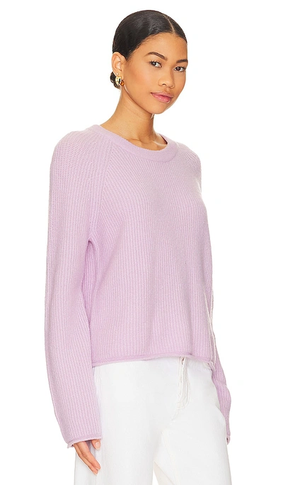 Shop Velvet By Graham & Spencer Gigi Sweater In Lilac