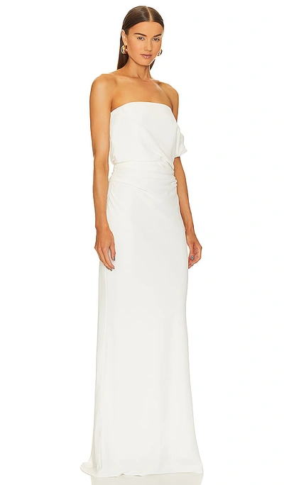 Shop The Sei Strapless Gown In Ivory