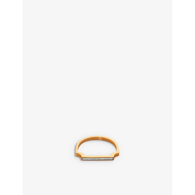 Monica Vinader Womens Yellow Gold Signature Thin 18ct Yellow Gold-plated Vermeil Sterling Silver And In Gold
