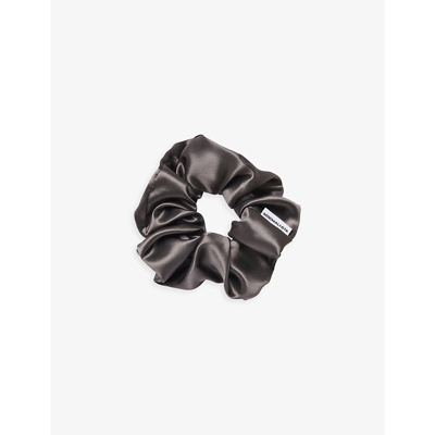 Shop Minimalista The Hya Large Mulberry-silk Scrunchie Pack Of Three