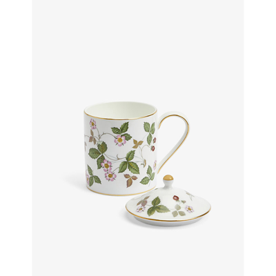 Shop Wedgwood Wild Strawberry Bone-china Mug