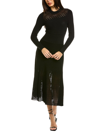 Shop Ted Baker Latinna Midi Dress In Black