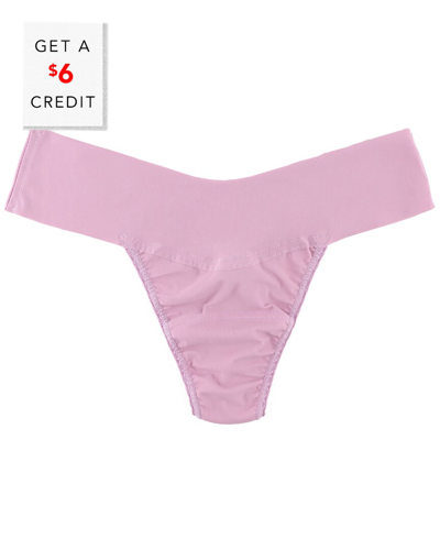 Shop Hanky Panky Breathesoft Natural Thong With $6 Credit