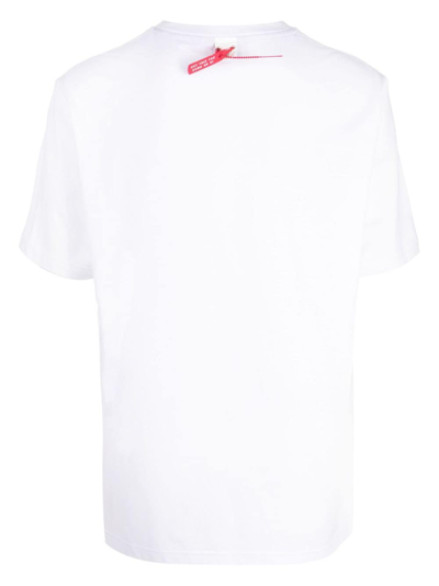 Mostly Heard Rarely Seen 8-bit Graphic-print Cotton T-shirt In White