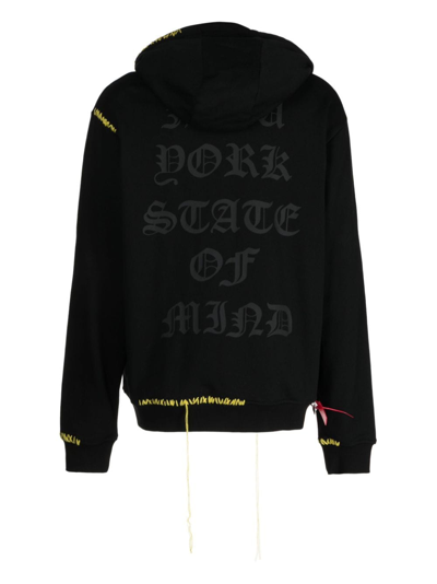 Mostly Heard Rarely Seen 8-bit Graphic-print Cotton Hoodie In Black