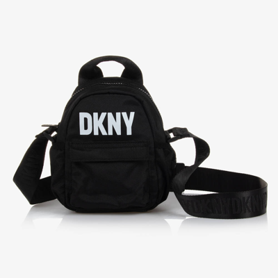Shop Dkny Girls Black Shoulder Bag (19cm)