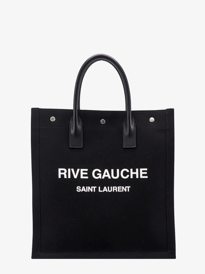 Shop Saint Laurent Rive Gauche North South In Black