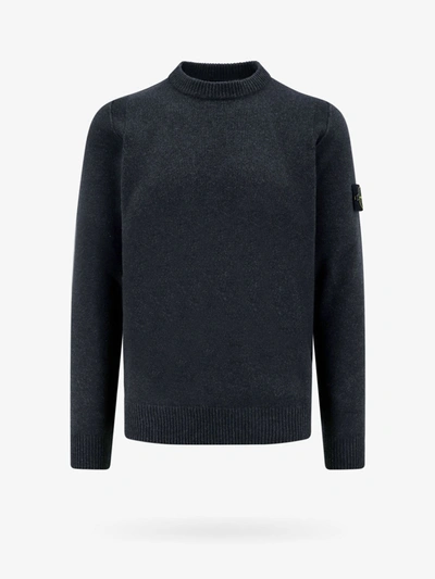 Shop Stone Island Sweater In Grey