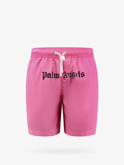 Shop Palm Angels Swim Truk In Pink