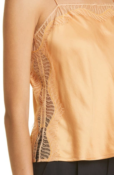 Shop A.l.c Sandy Lace Camisole In Tawny/ Tawny