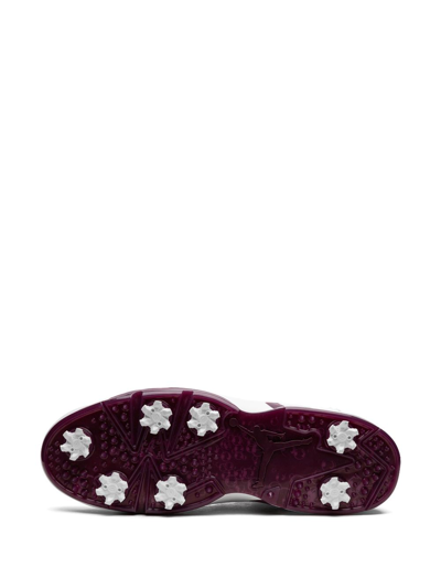 Jordan Air  6 Golf Nrg "bordeaux" Sneakers In White