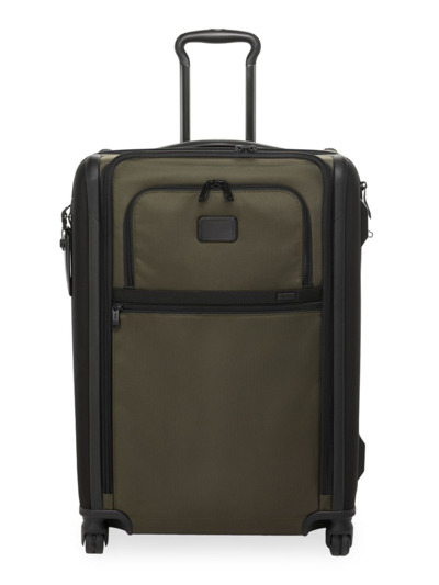 Shop Tumi Men's  Alpha Short Trip Expandable 4-wheel Packing Case In Olive Night