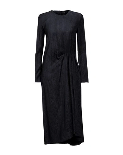 Shop Tonello Woman Midi Dress Midnight Blue Size 6 Viscose