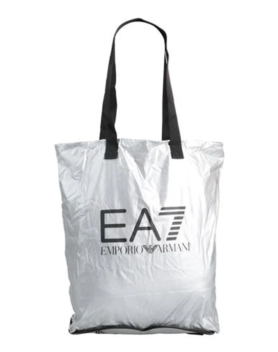 Shop Ea7 Man Shoulder Bag Grey Size - Polyamide