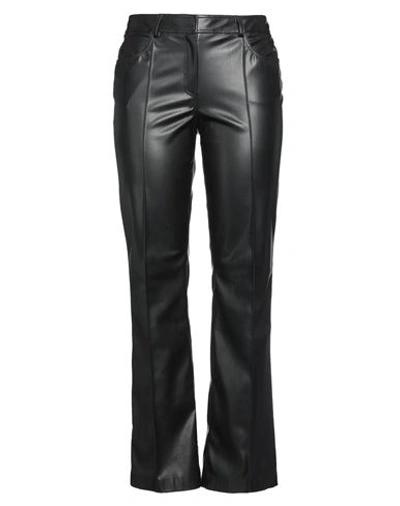 Clips More Woman Pants Black Size 16 Polyester, Polyurethane In Black