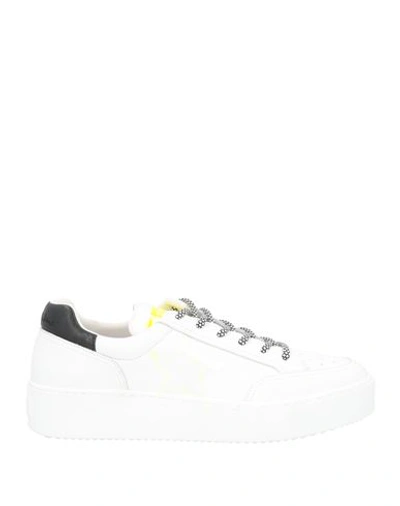 Nira Rubens Woman Sneakers White Size 11 Soft Leather In White