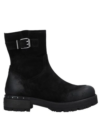 Shop Riccardo Cartillone Woman Ankle Boots Black Size 6 Soft Leather