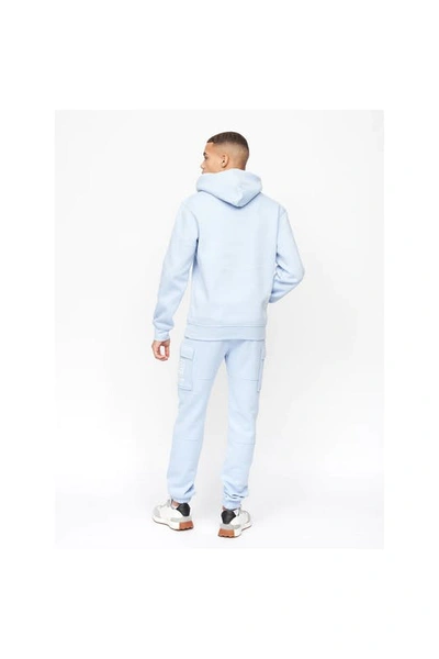 Shop Crosshatch Mens Holdouts Hoodie In Blue