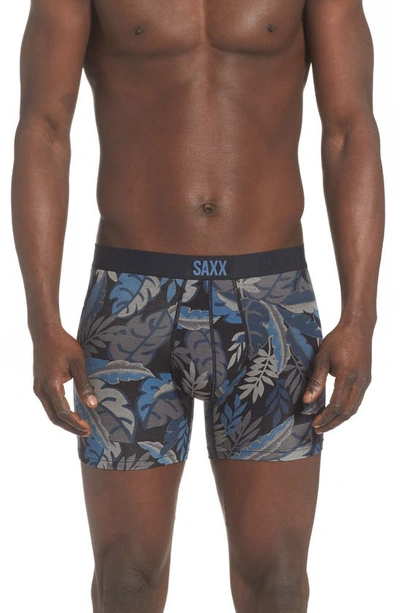 Shop Saxx 2-pack Vibe Boxer Briefs In Jungle