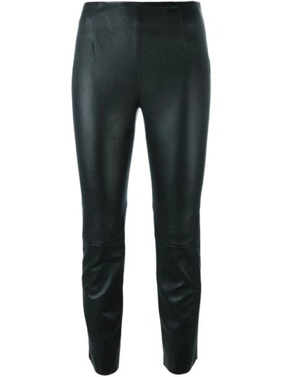 Alexander Wang T Alexanderwang.t Black Skinny Leather Pants