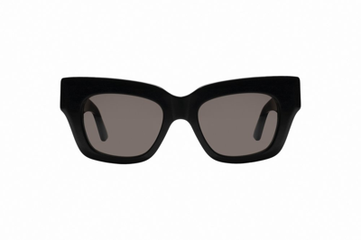 Shop Balenciaga Eyewear Rive Gauche D In Black
