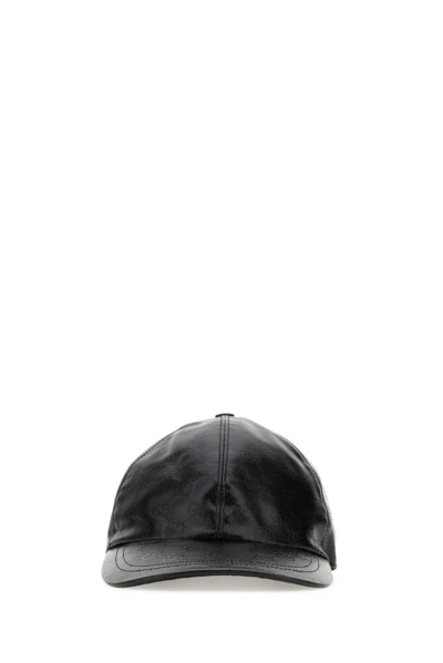 Shop Gucci Gg Baseball Cap In Black