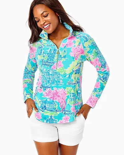 Shop Lilly Pulitzer Upf 50+ Skipper Popover In Multi Lilly Loves Dc