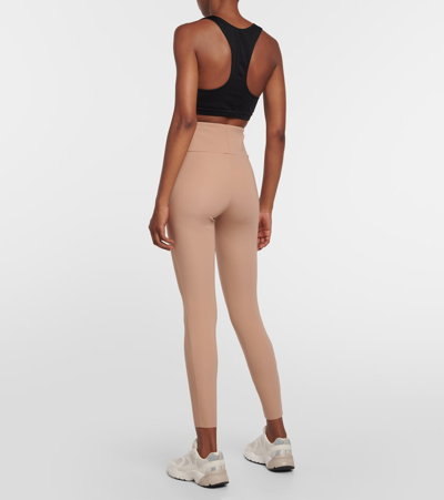 Wolford Warm Up High-rise Leggings In Beige