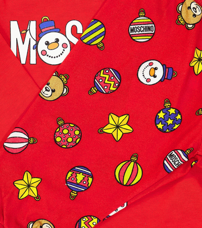 Moschino Baby Set Aus Top Und Hose In Red
