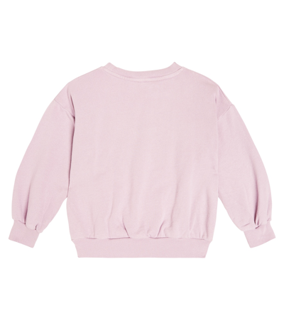 Shop Bobo Choses Printed Cotton Sweatshirt In Purple