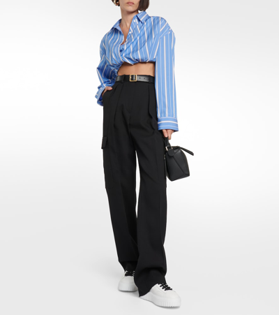 H-STRIPES皮革运动鞋