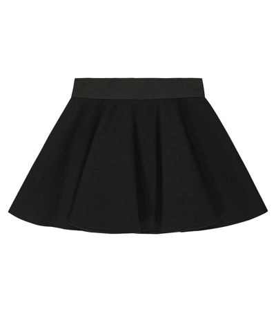 Shop Dolce & Gabbana Scuba Skirt In Black