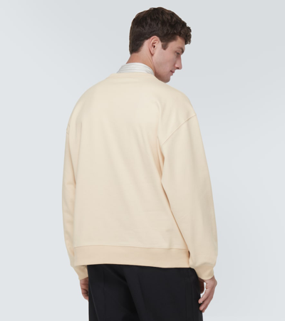 Shop Dries Van Noten Cotton Sweatshirt In Multicoloured