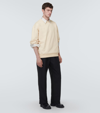 Shop Dries Van Noten Cotton Sweatshirt In Multicoloured