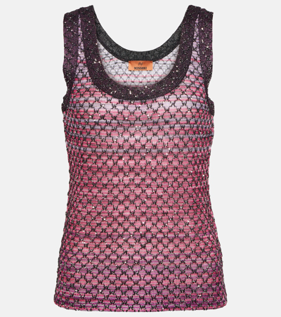 Missoni Tank Top In Multicoloured