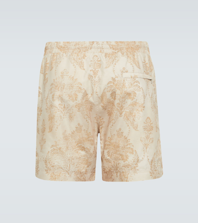 Commas Printed Swim Shorts In Multicoloured