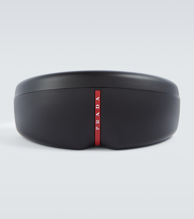 Prada Linea Rossa Impavid Sunglasses In Blue