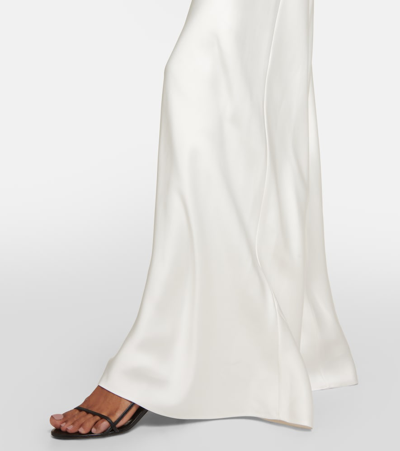 Shop The Row Guinevere Silk Slip Dress In White