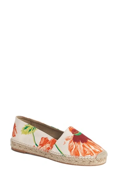 Shop Stella Mccartney Print Espadrille Flat (women) In Rose Fabric